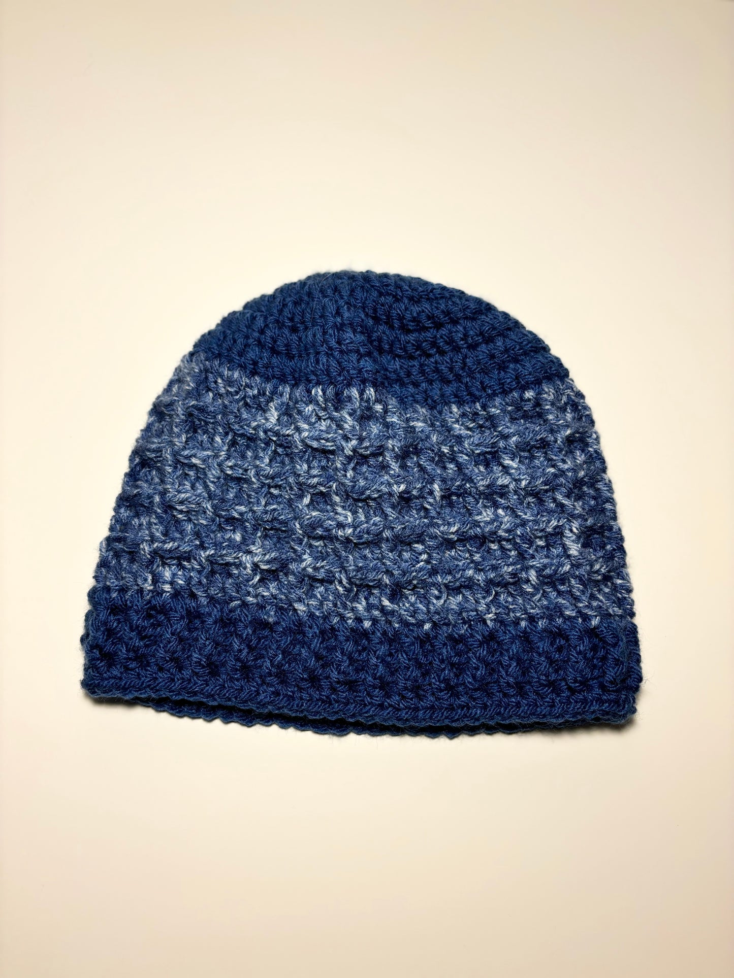 Blue Jean Waffle Set - Hat and Cowl