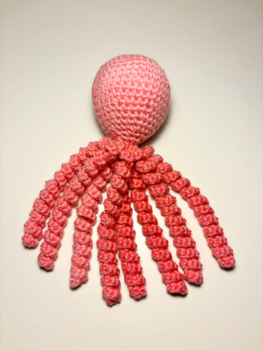 Pink Octopus for infant