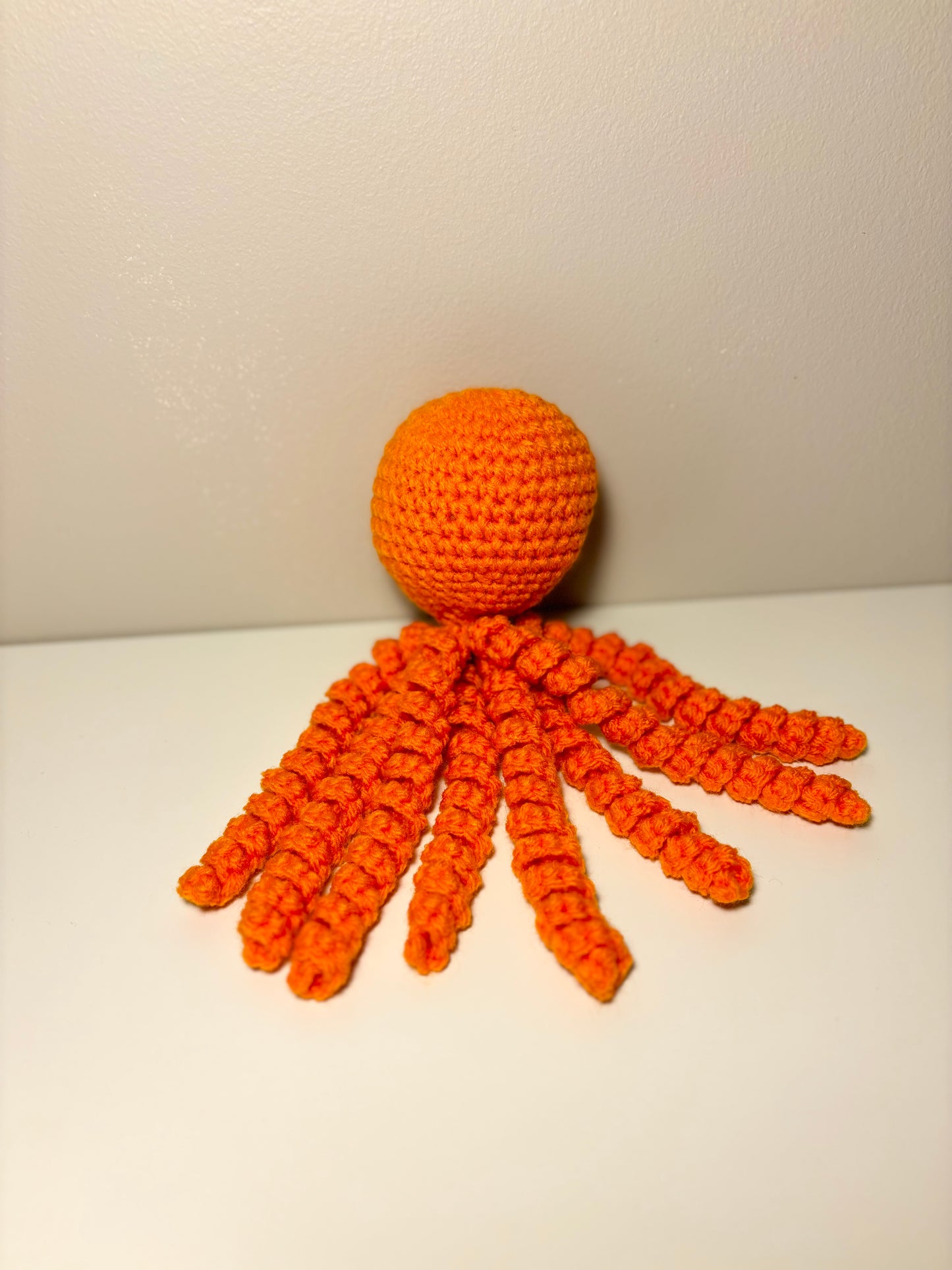 Orange Octopus for infant