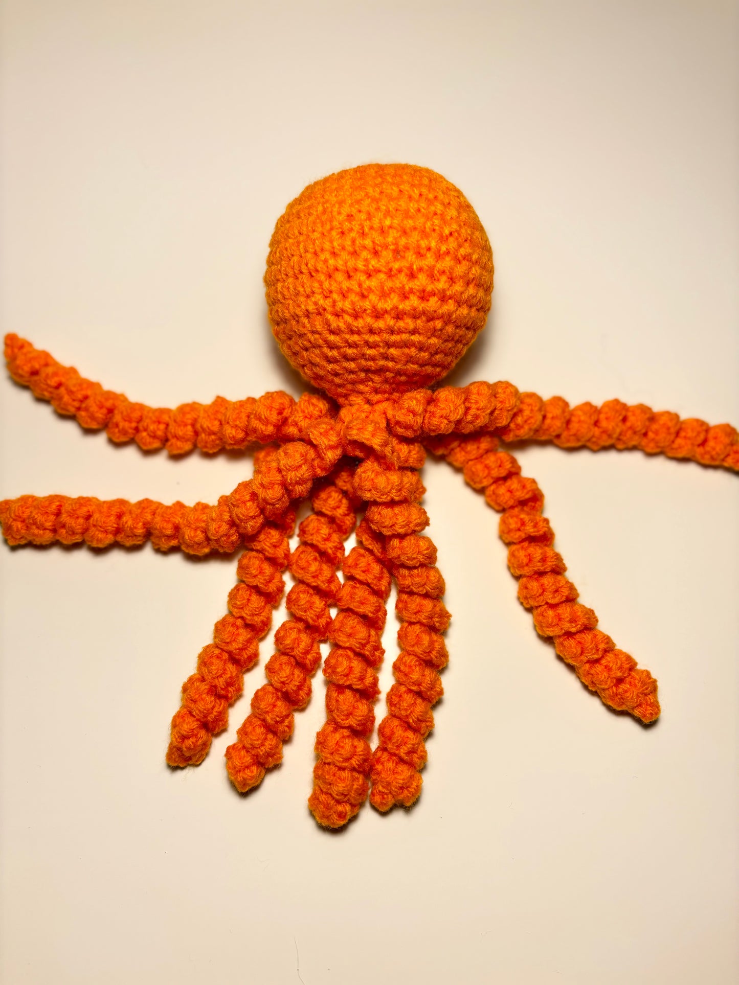 Orange Octopus for infant